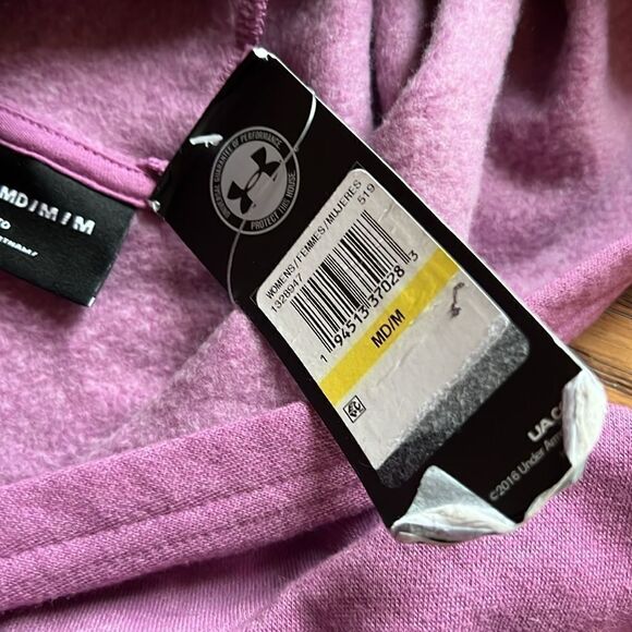 Under Armour cropped sweatshirt Size M new with tags C16 - Picture 7 of 9